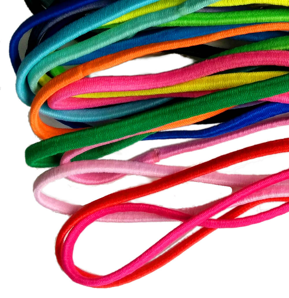 elastics for packaging and stationery