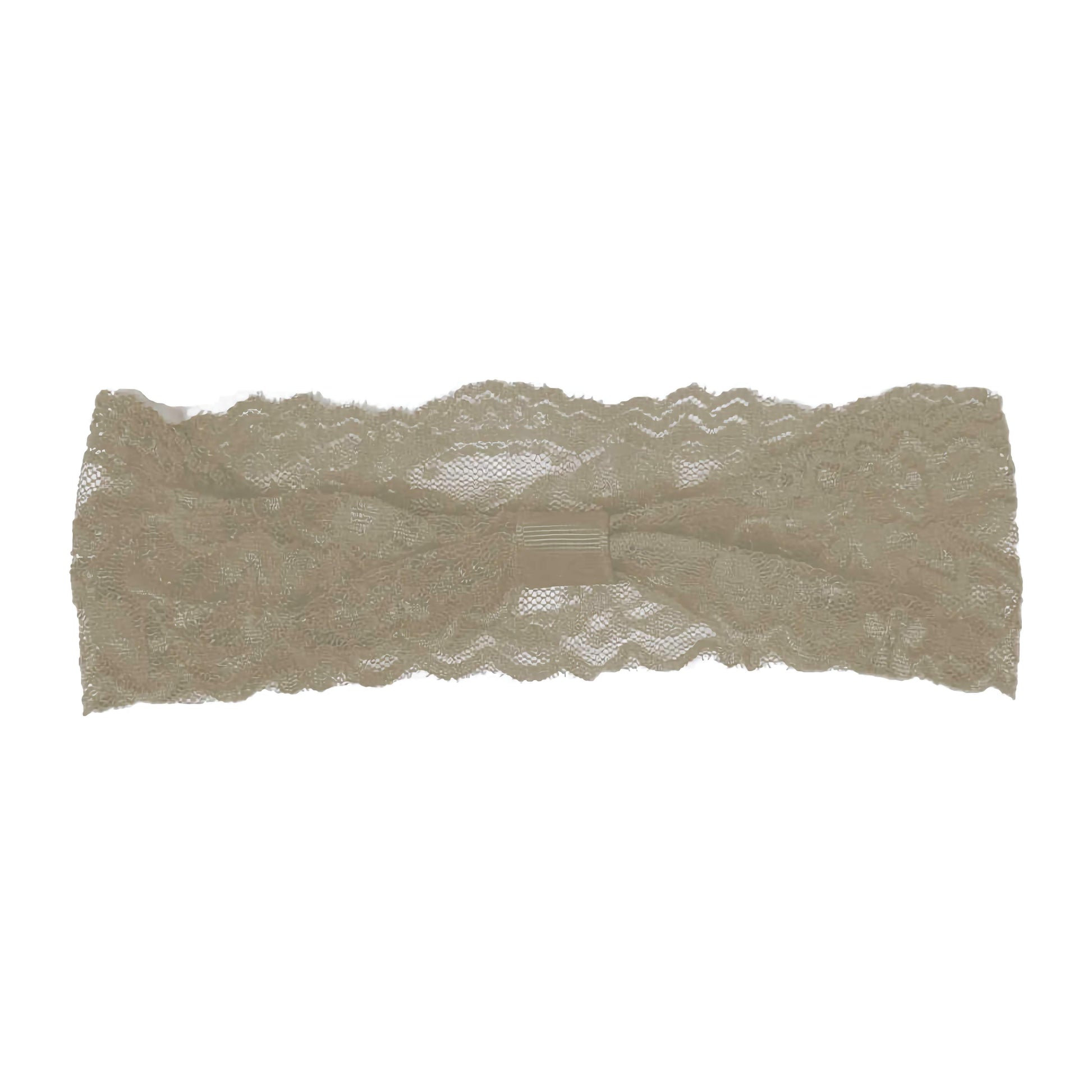 Ivory Gathered Lace Headbands