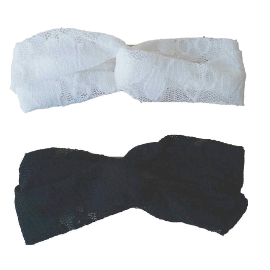 Lace Turban Twist Headbands