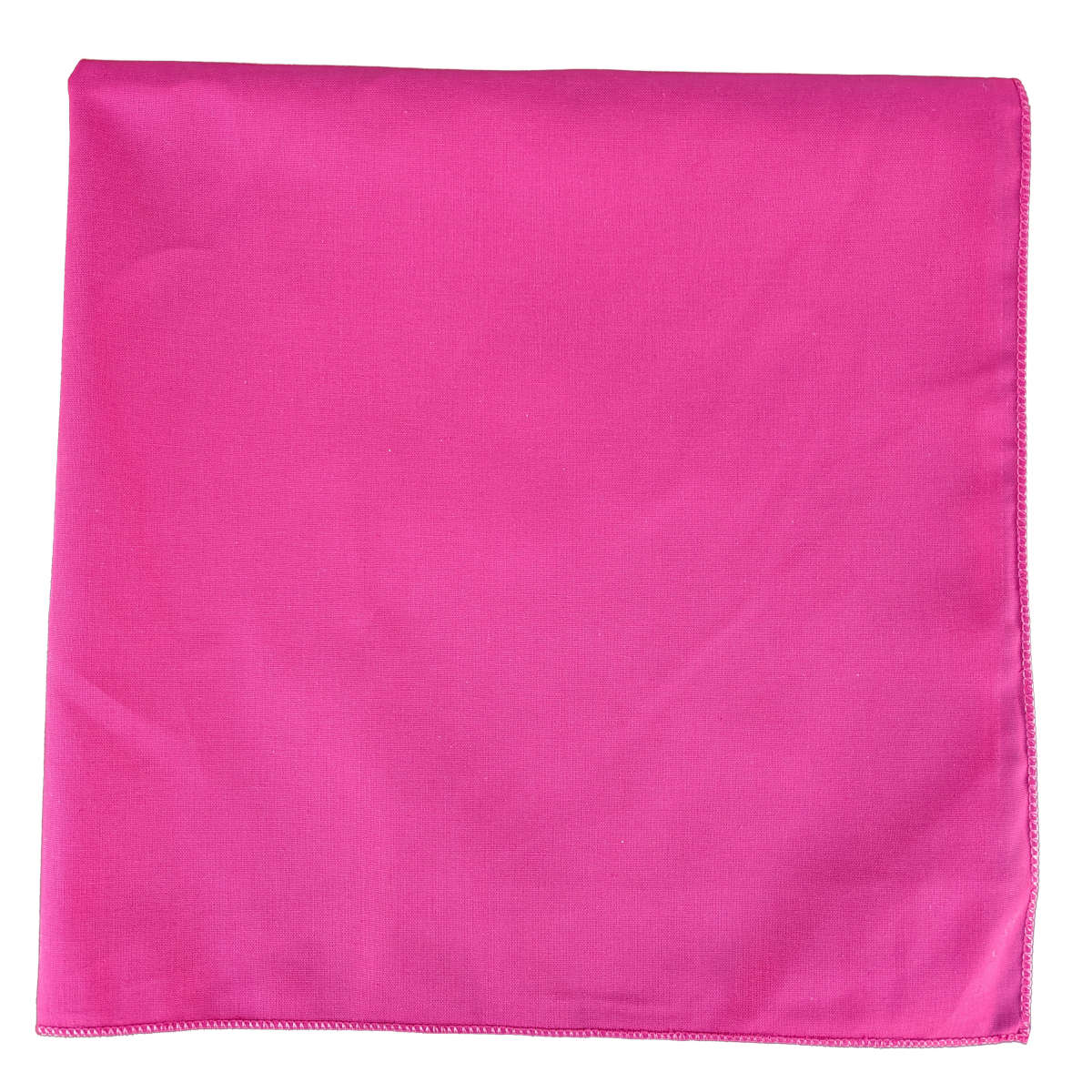 cotton bandanas in hot pink, made in the USA