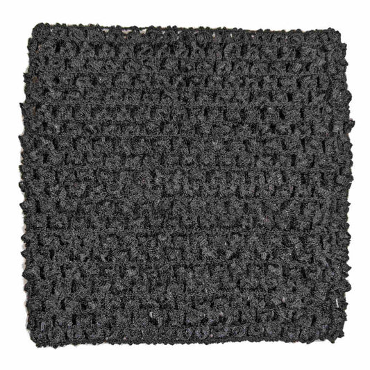 stretchy elastic ribbon headband, black