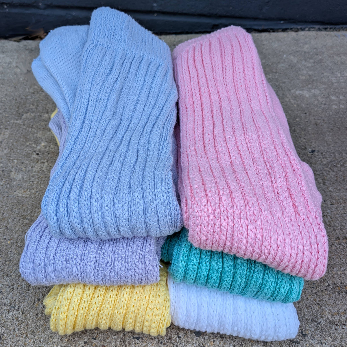 Thick Slouch Socks - USA-Made, Comfy & Scrunchy