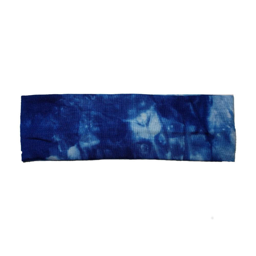 blue tie dye headbands