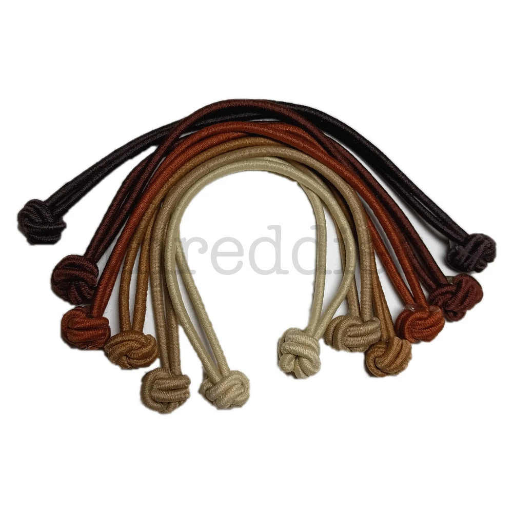 Knotted Dreadlocks Hair Tie Set, neutral