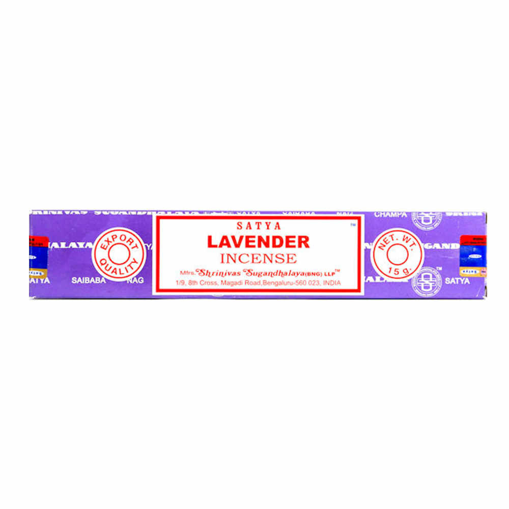 satya incense sticks, lavender