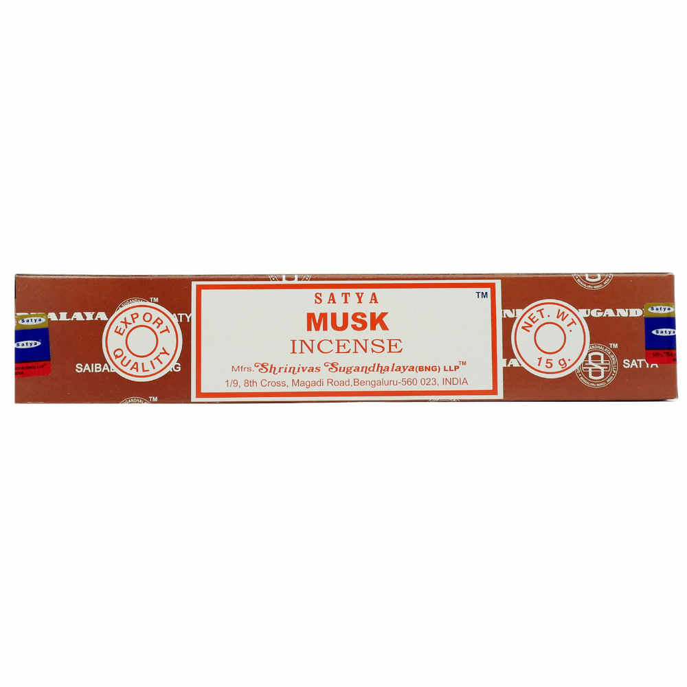 satya incense sticks, musk