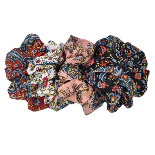 paisley scrunchie set