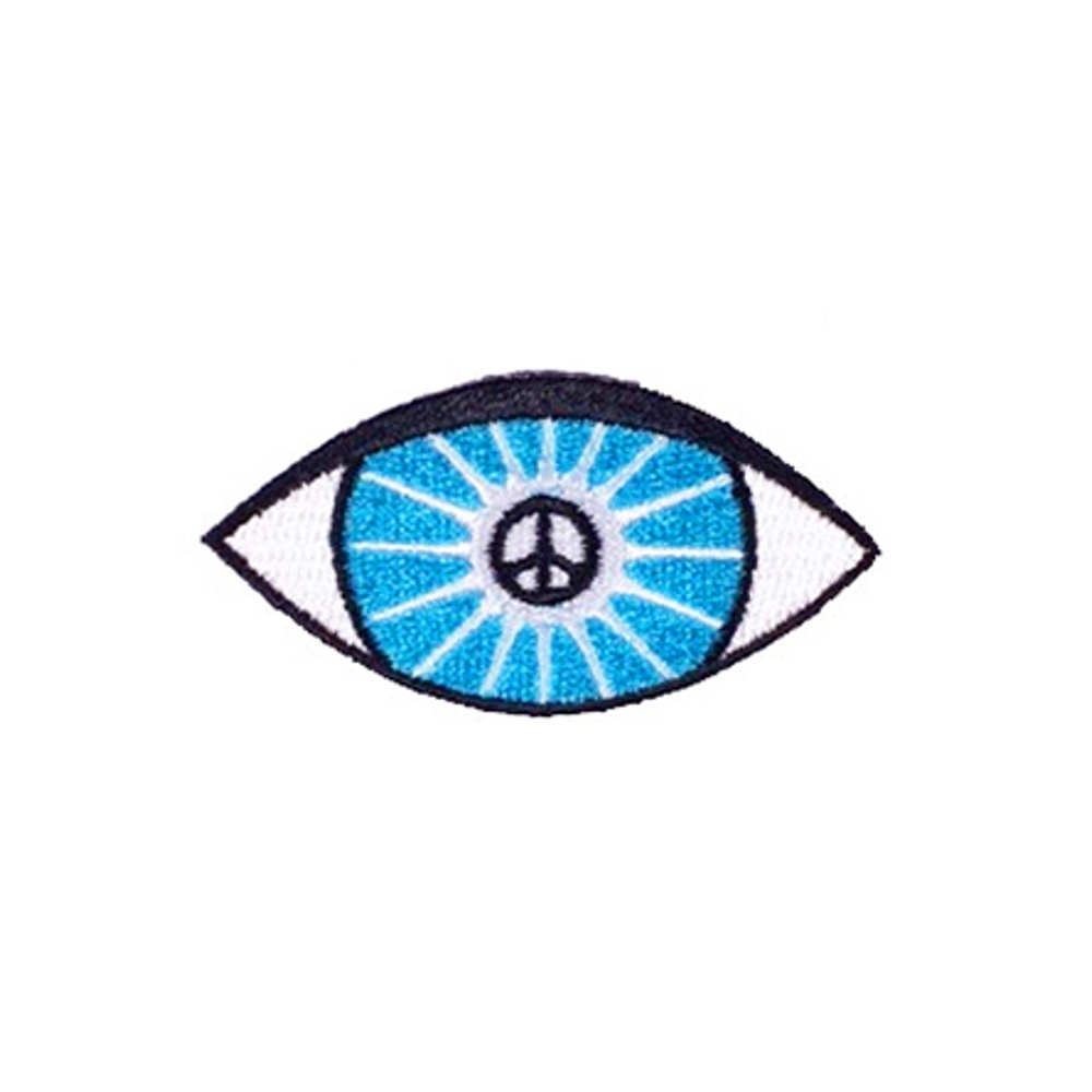 Peace Sign Evil Eye Patch – threddies