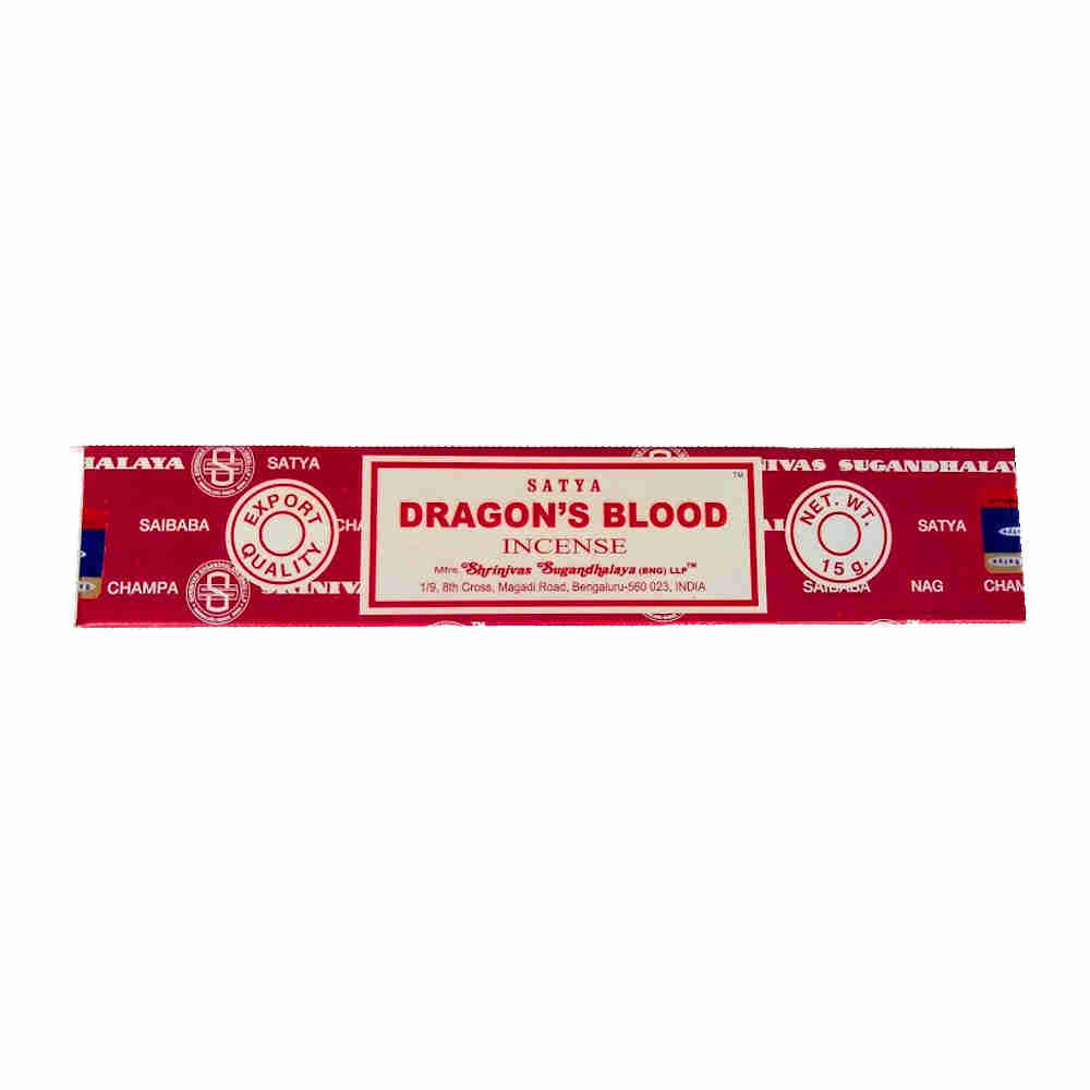 satya incense sticks, dragons blood