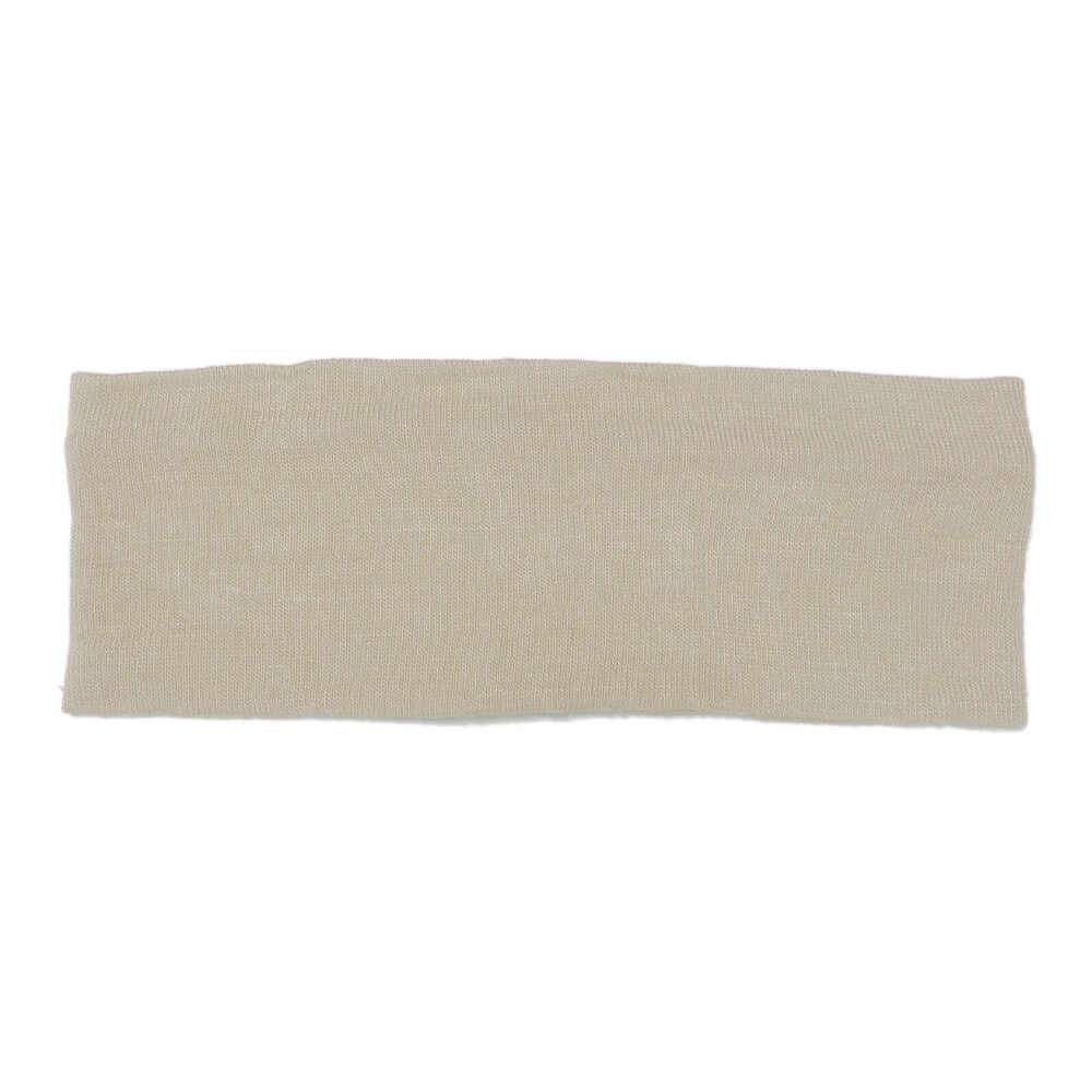 t-shirt knit headbands, cream