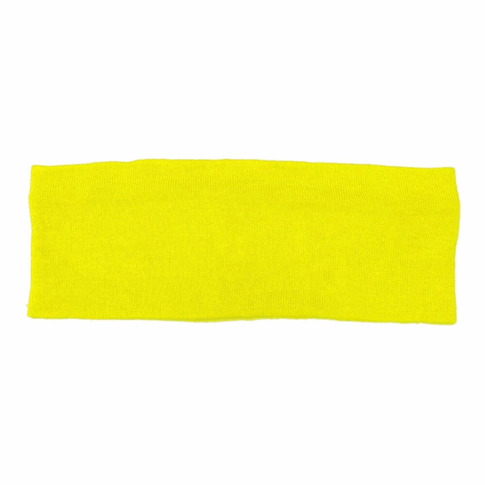 t-shirt knit headbands, yellow