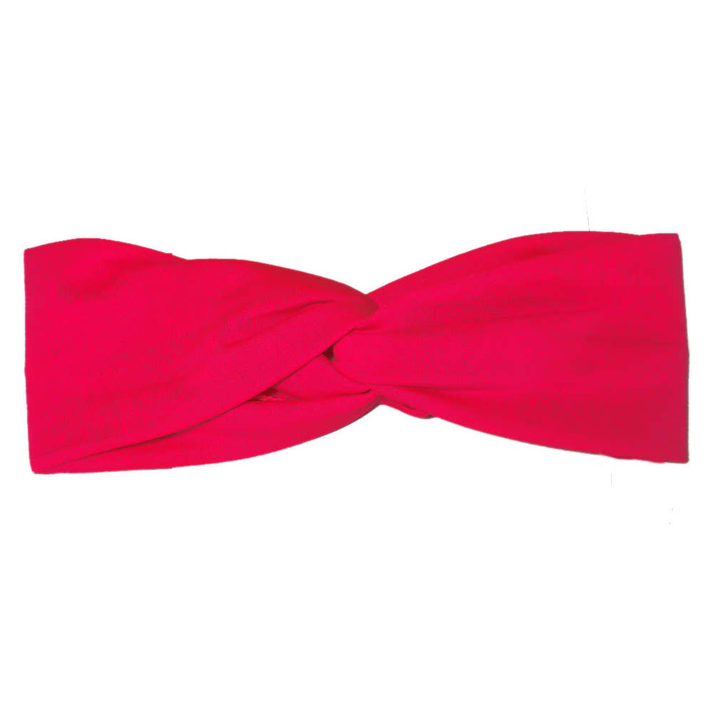 hot pink turban headband