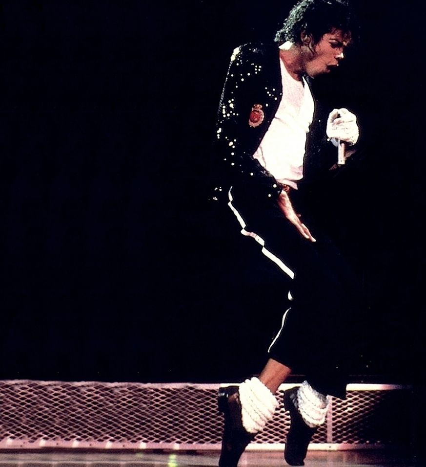 michael jackson wearing thick slouch socks in white