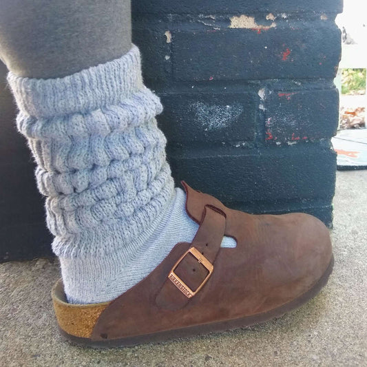 Why Everyone’s Wearing Slouch Socks With Their Clogs