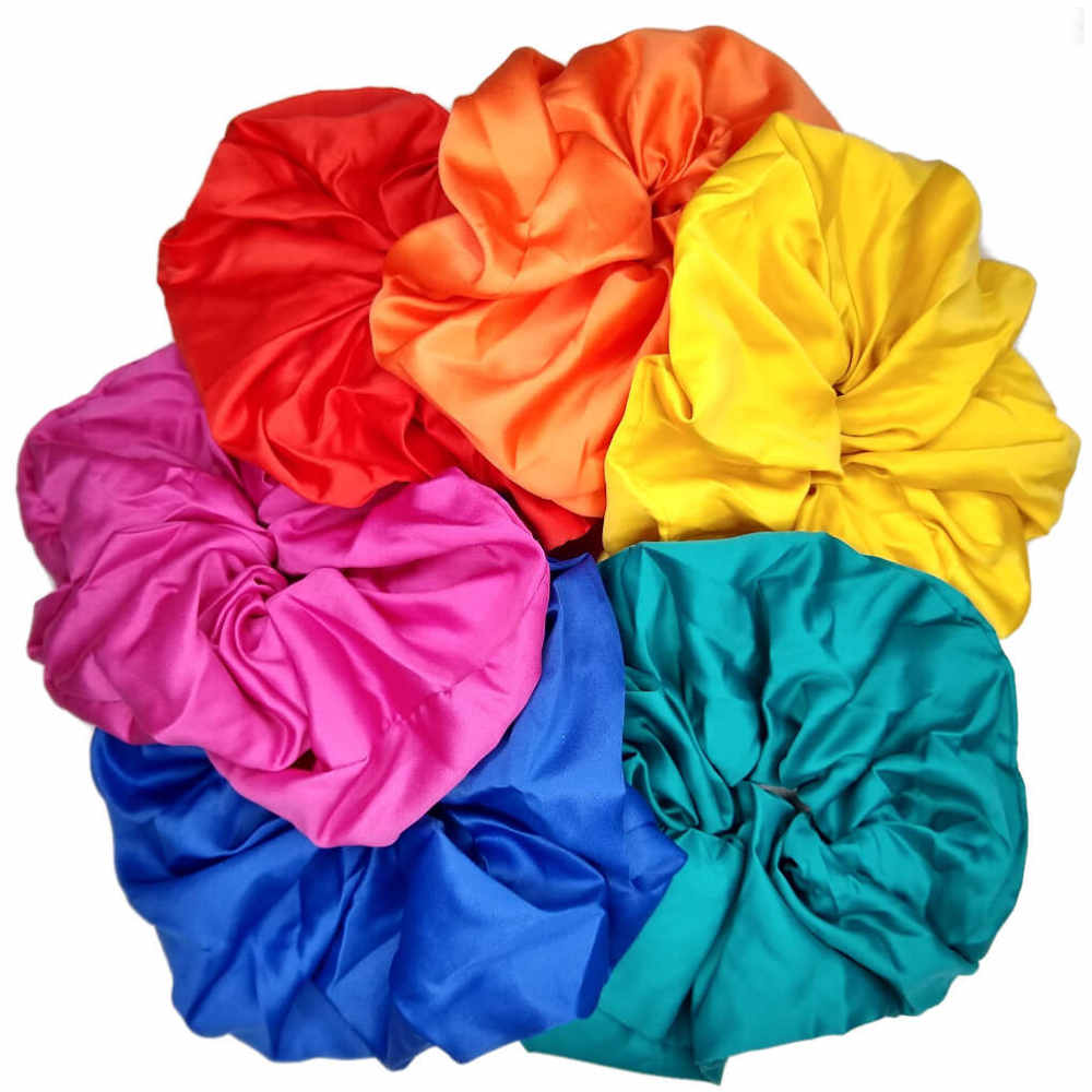 threddies hair scrunchies