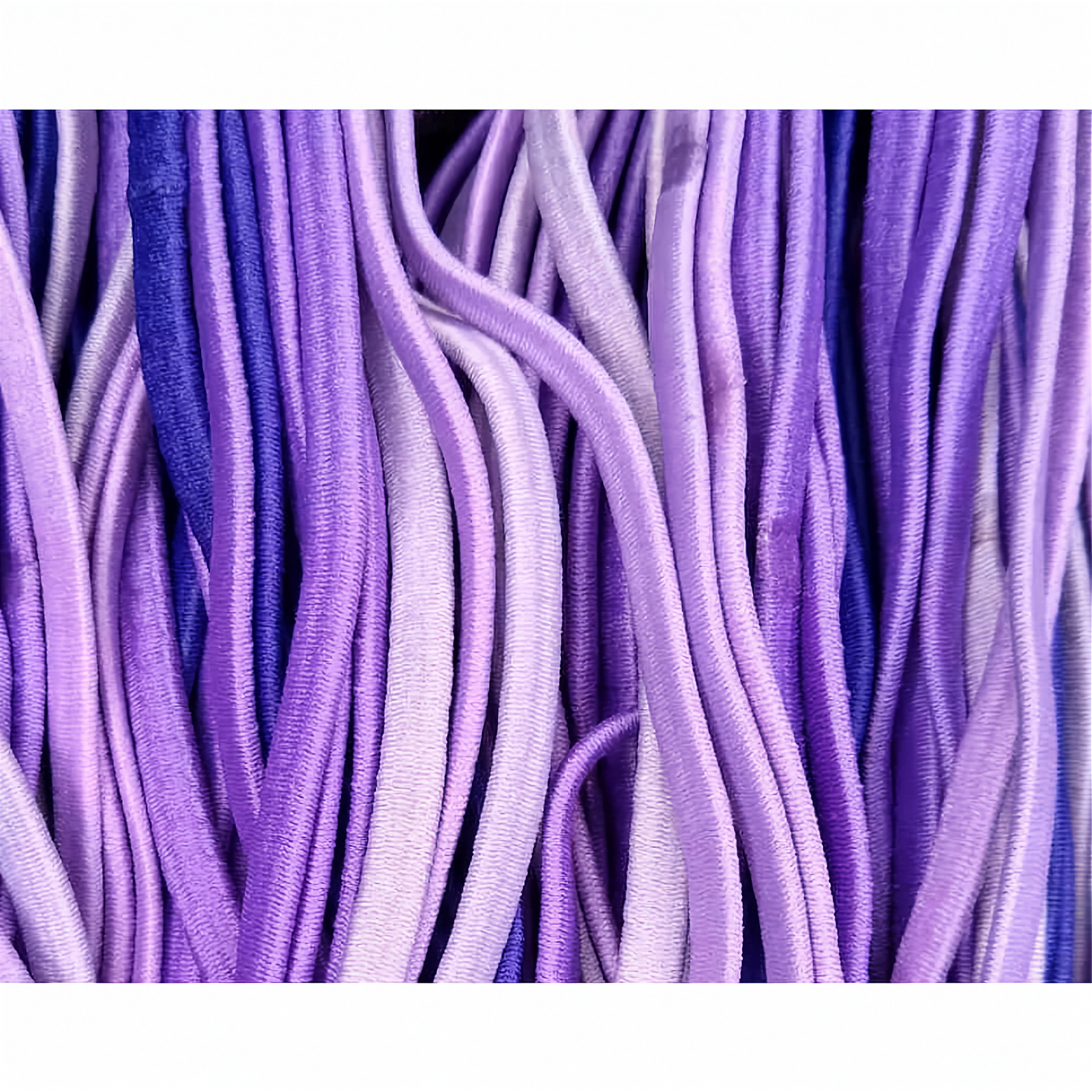 wholesale Skinny elastic headbands, purple assortment