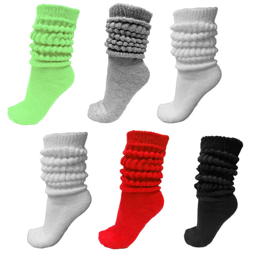 Christmas Assortment of Thick Slouch Socks