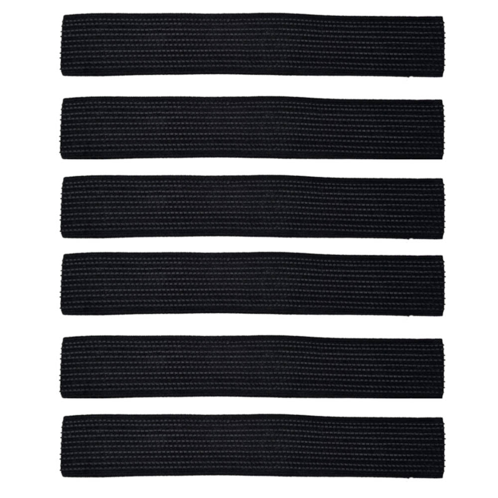 Threddies non-slip grip elastic headbands, wholesale pack of 6