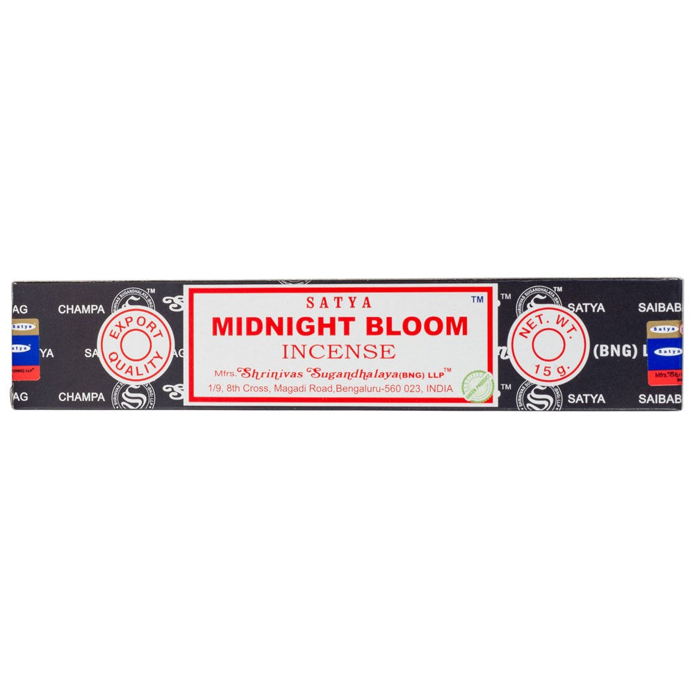 satya midnight bloom incense