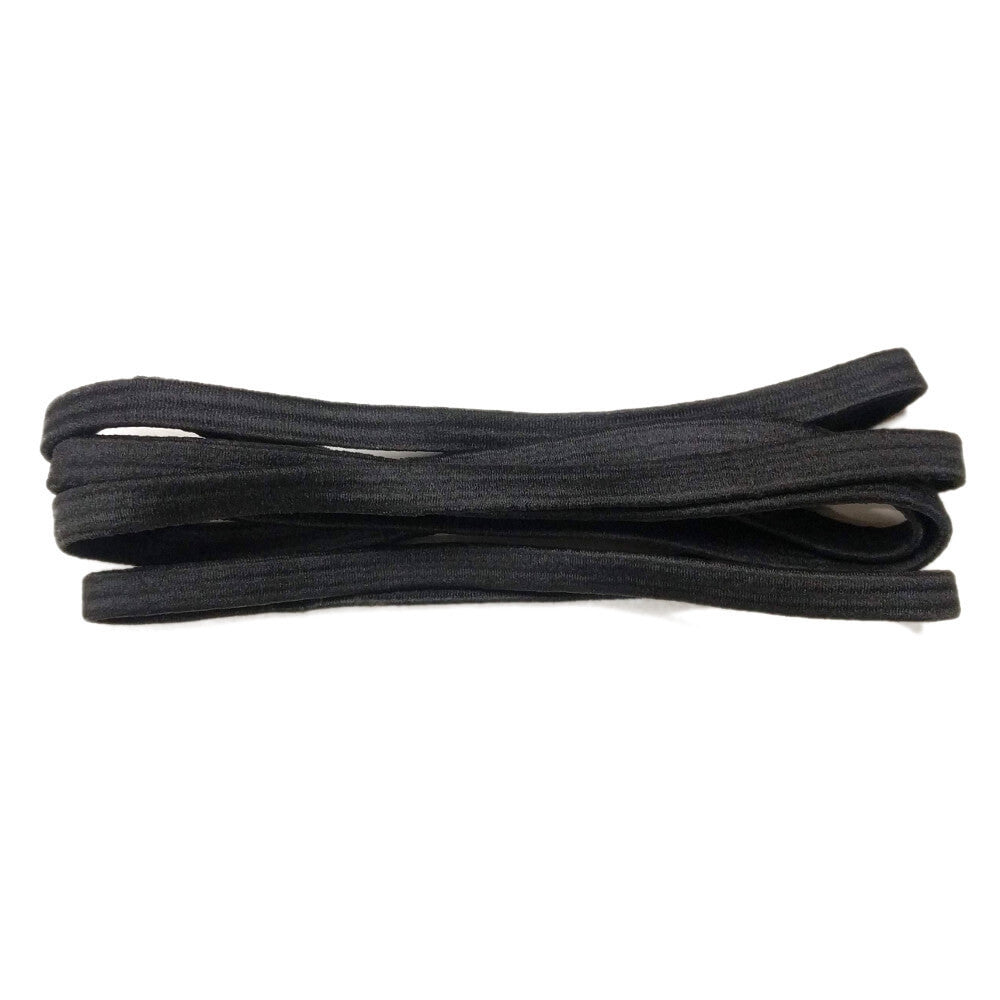 thick elastic headbands, black