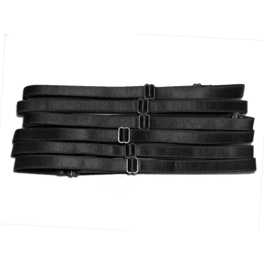 black adjustable bra strap headbands