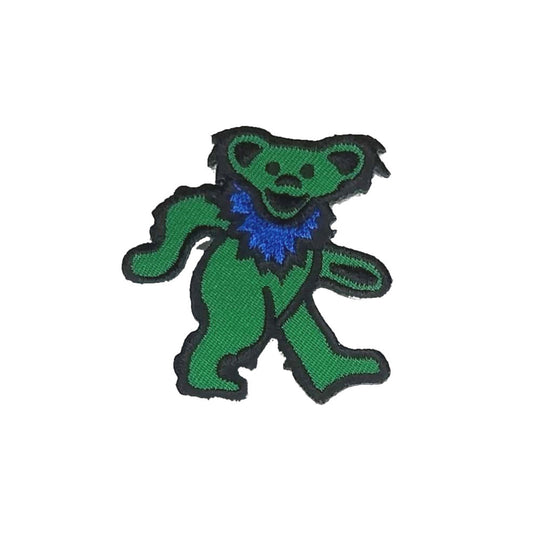 dancing bear patch, green