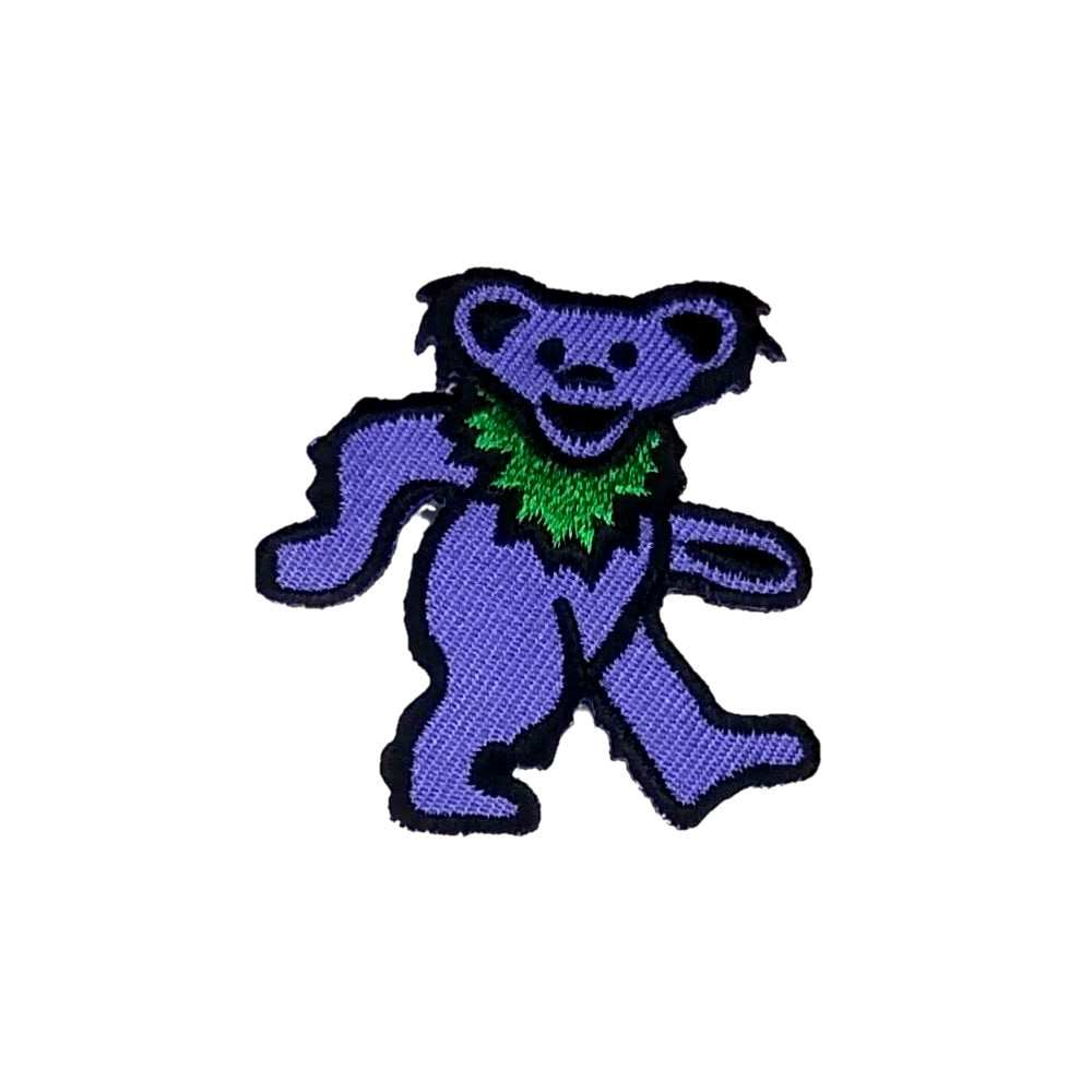 dancing bear patch, purple