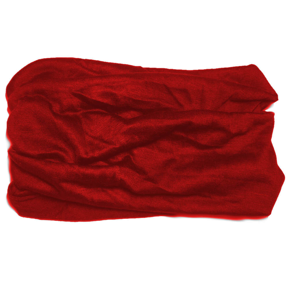 maroon tube headbands