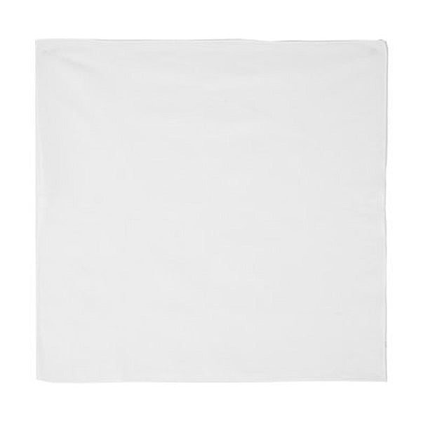 Dyeable White Cotton Bandanas threddies