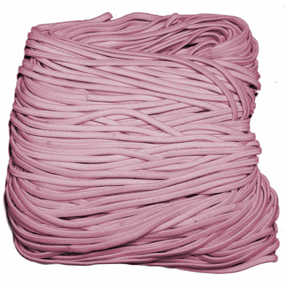 Skinny elastic headbands, light pink