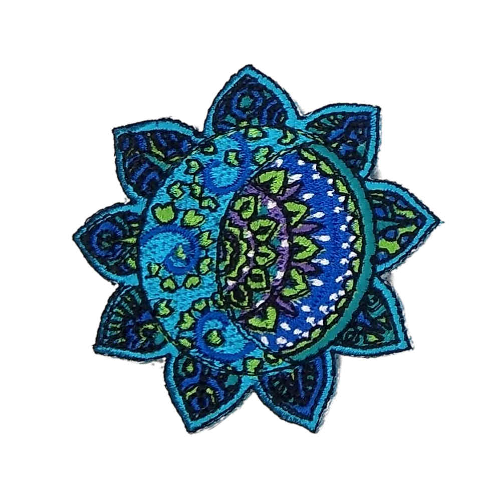 Mandala Flower Moon Patch