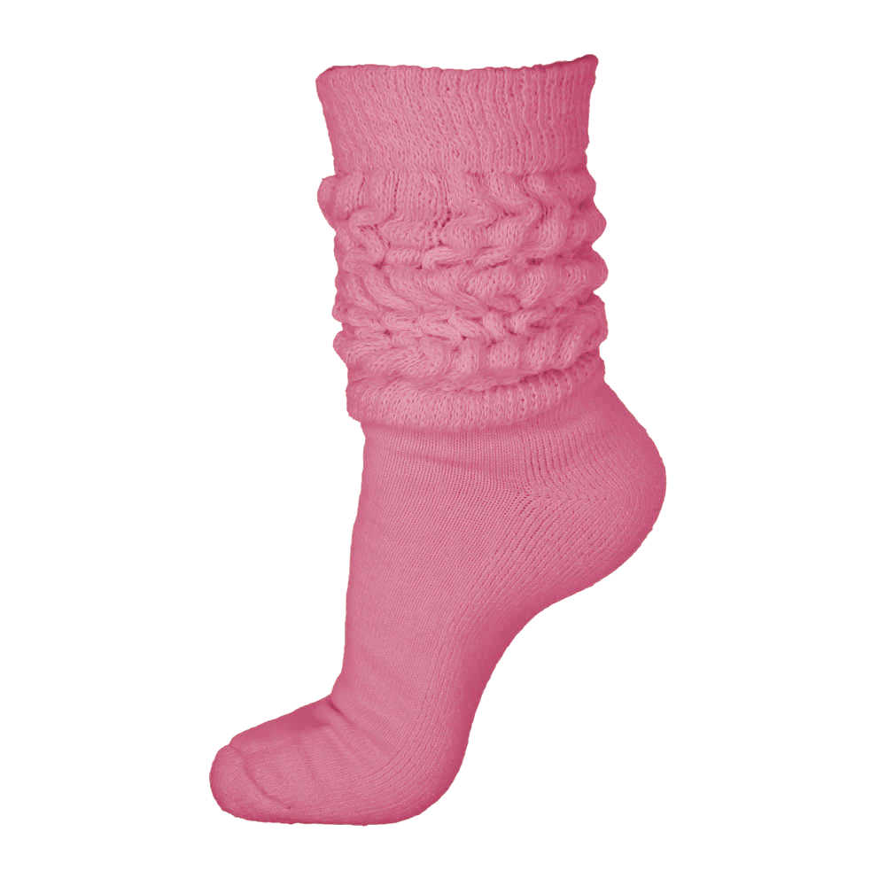 Midweight Slouch Socks - light pink