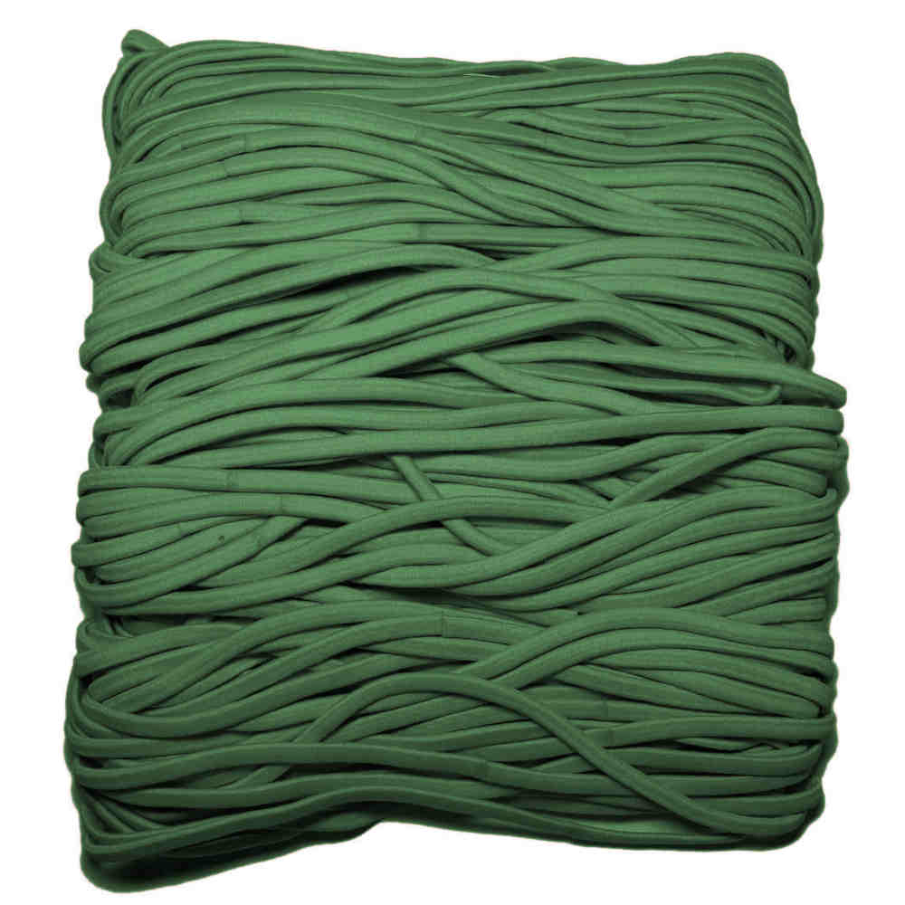 Skinny elastic headbands, moss green