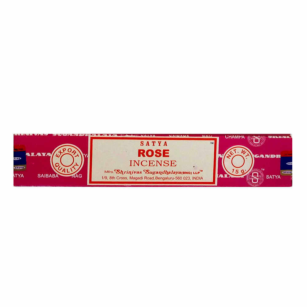 satya incense sticks, rose