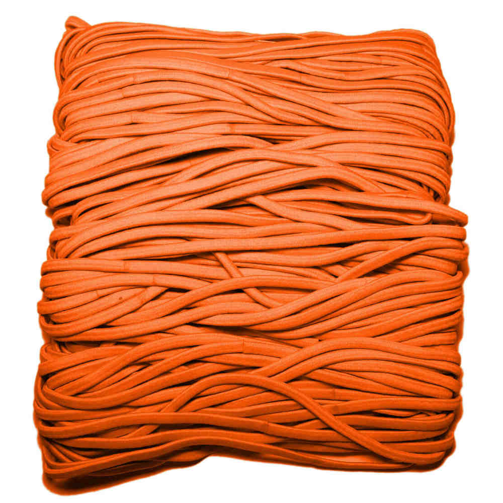 Skinny elastic headbands, orange