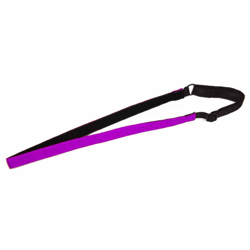 nonslip ribbon headband, purple