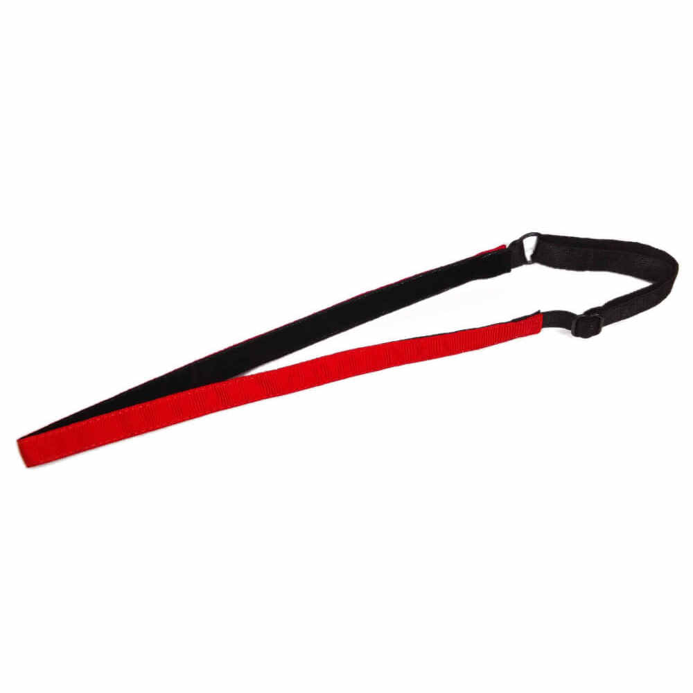 nonslip ribbon headband, red