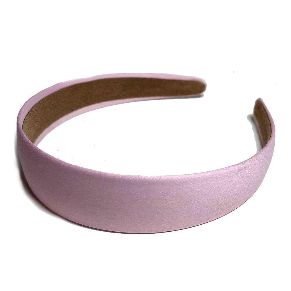 1 inch suede lined headbands, lavender