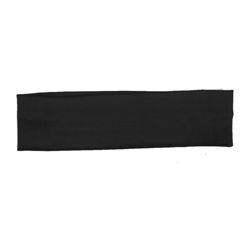 skinny supersoft knit headbands, black