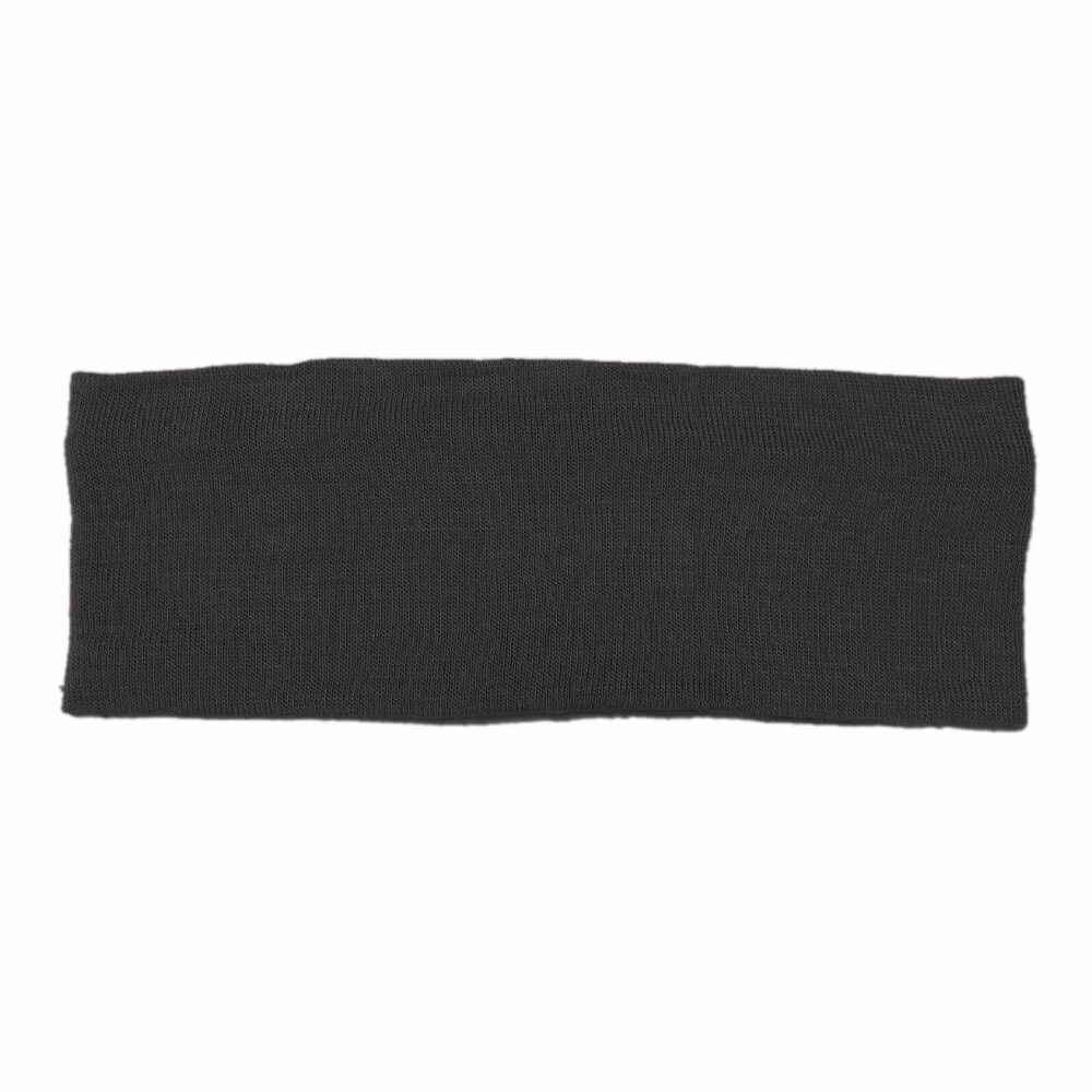 t-shirt knit headbands, black