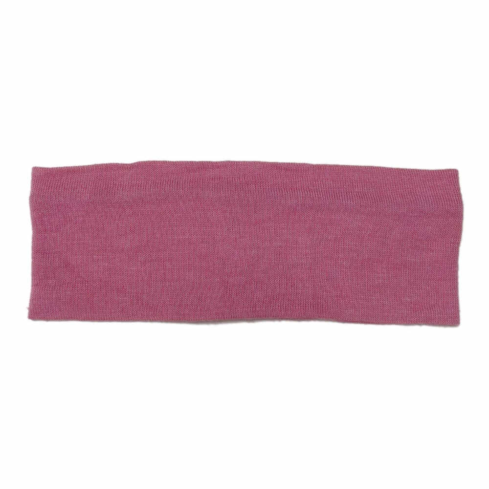 t-shirt knit headbands, dusty rose