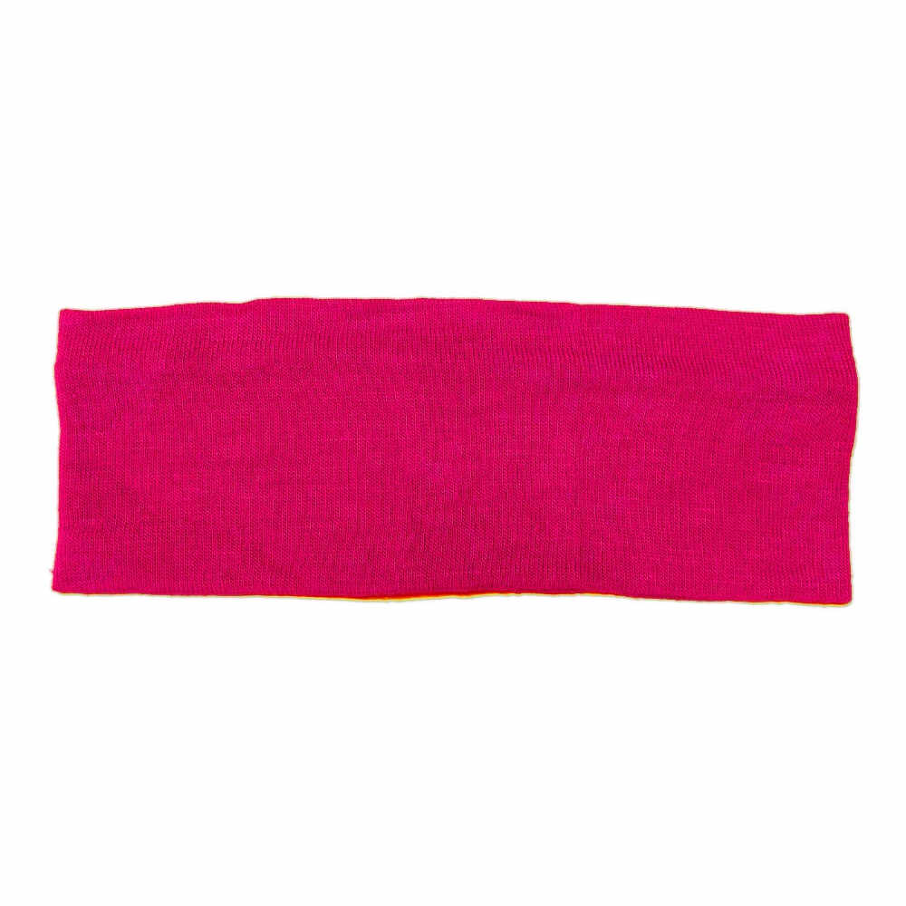 t-shirt knit headbands, hot pink