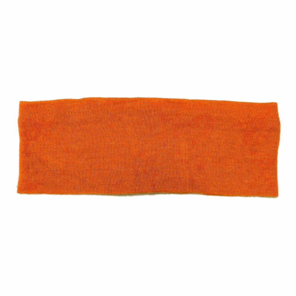 t-shirt knit headbands, orange
