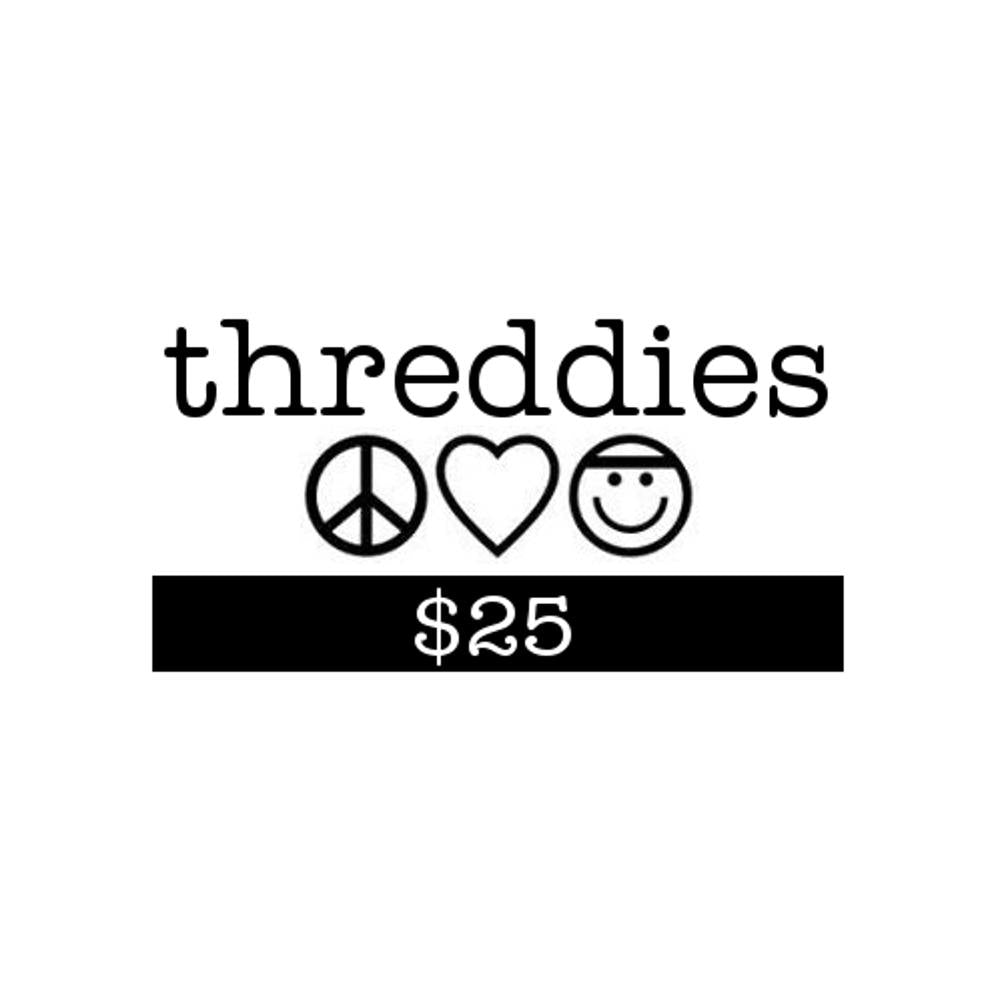 Threddies Gift Card - $25