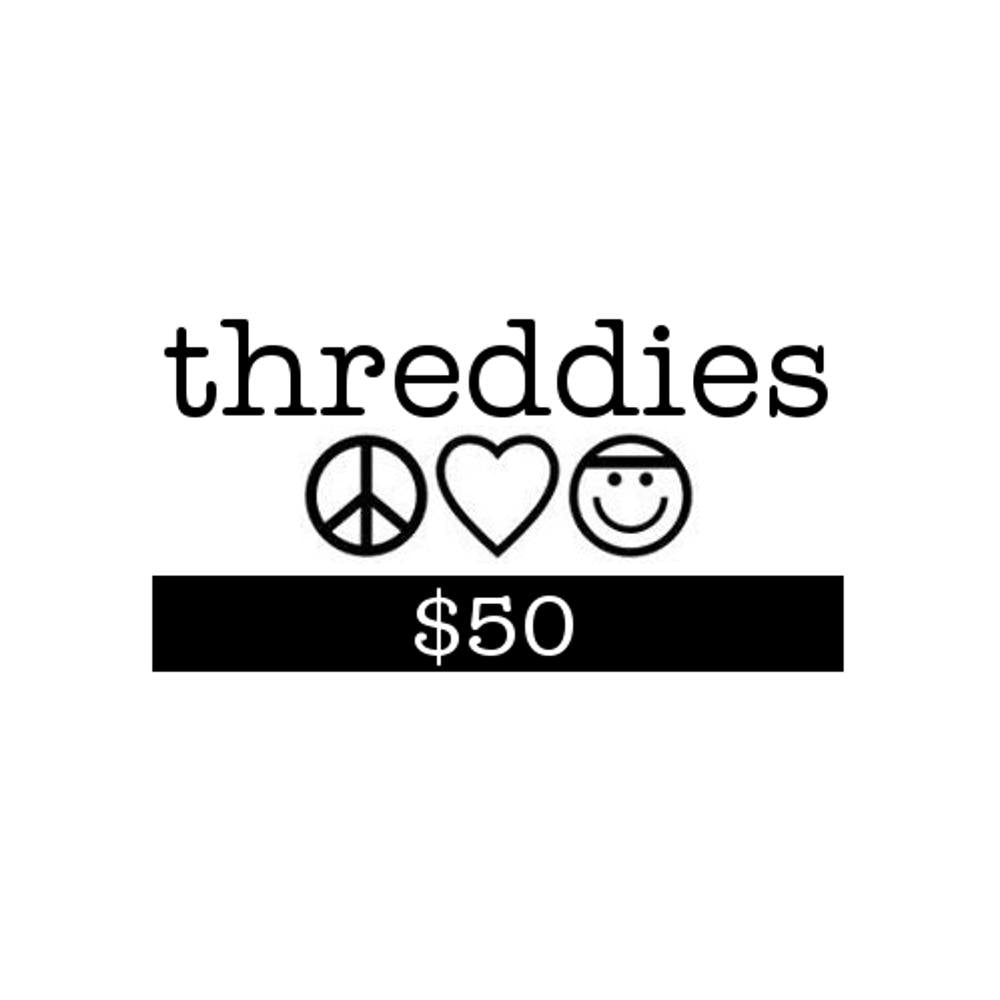 Threddies Gift Card - $50