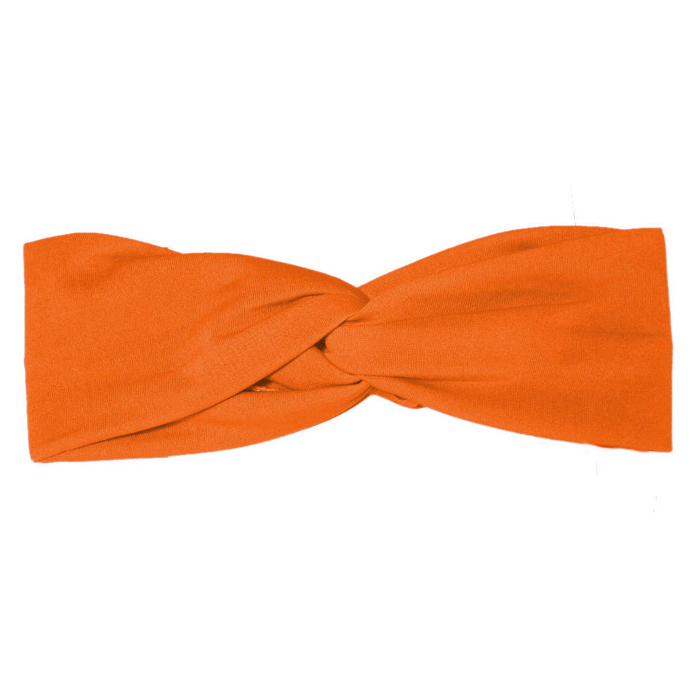 orange turban headband